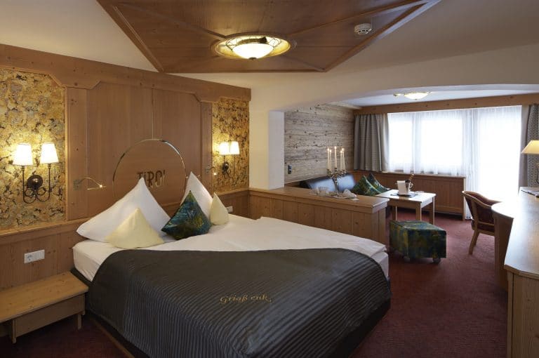 Doppelzimmer zum Wohlfühlen im Hotel Tirol
